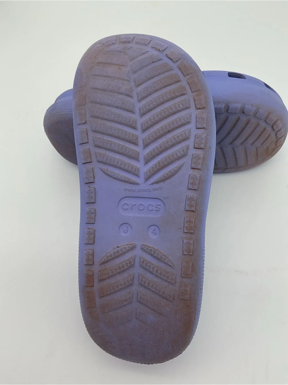 CROCS Youth Platform Clog in Lavender